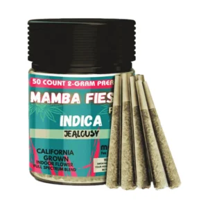 jealousy mamba fiesta full spectrum blend pre rolls 50ct x 2g