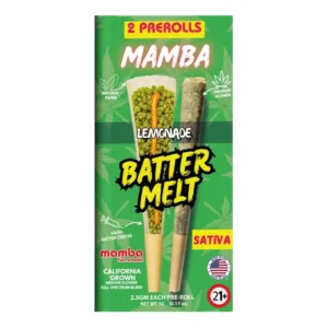 lemonade mamba batter melt full spectrum blend pre roll 2ct 2.5g