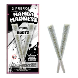 runtz mamba madness diamond infused pre rolls 2ct 4g