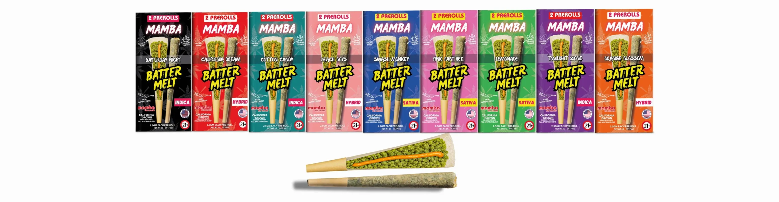 Mamba Madness Pre rolls Mamba Madness Pre rolls